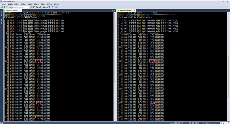 光潤通100G網(wǎng)卡在國產(chǎn)鯤鵬服務器上的性能測試報告(圖2) 圖片2.png